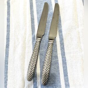 Wallace Silversmiths Flatware Knives set 3